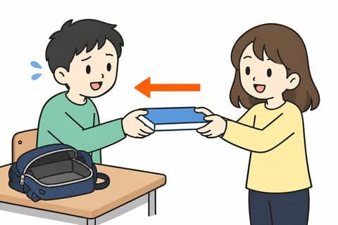 かします(貸す)